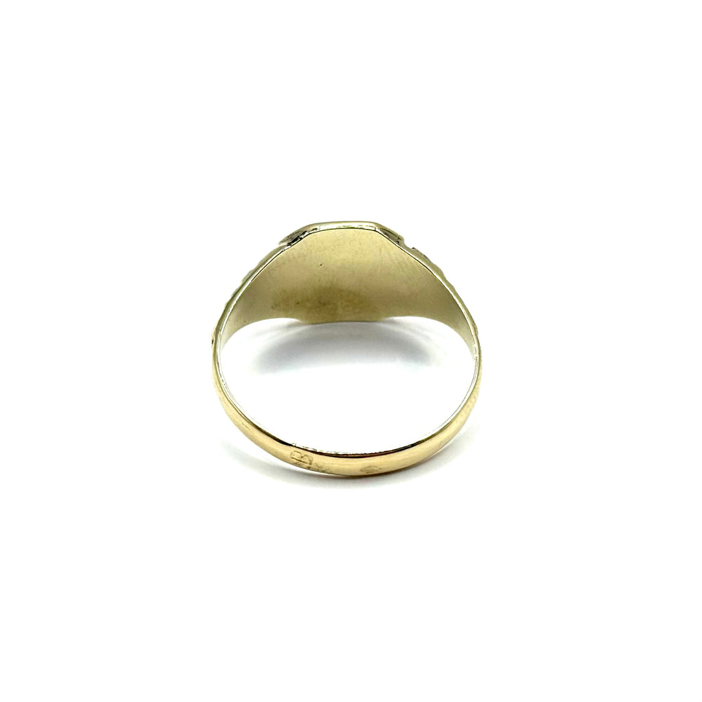 SF1025. Antico anello da uomo in oro.