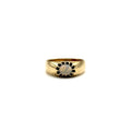 SF1081. Anillo de oro Art Decó con ópalo.