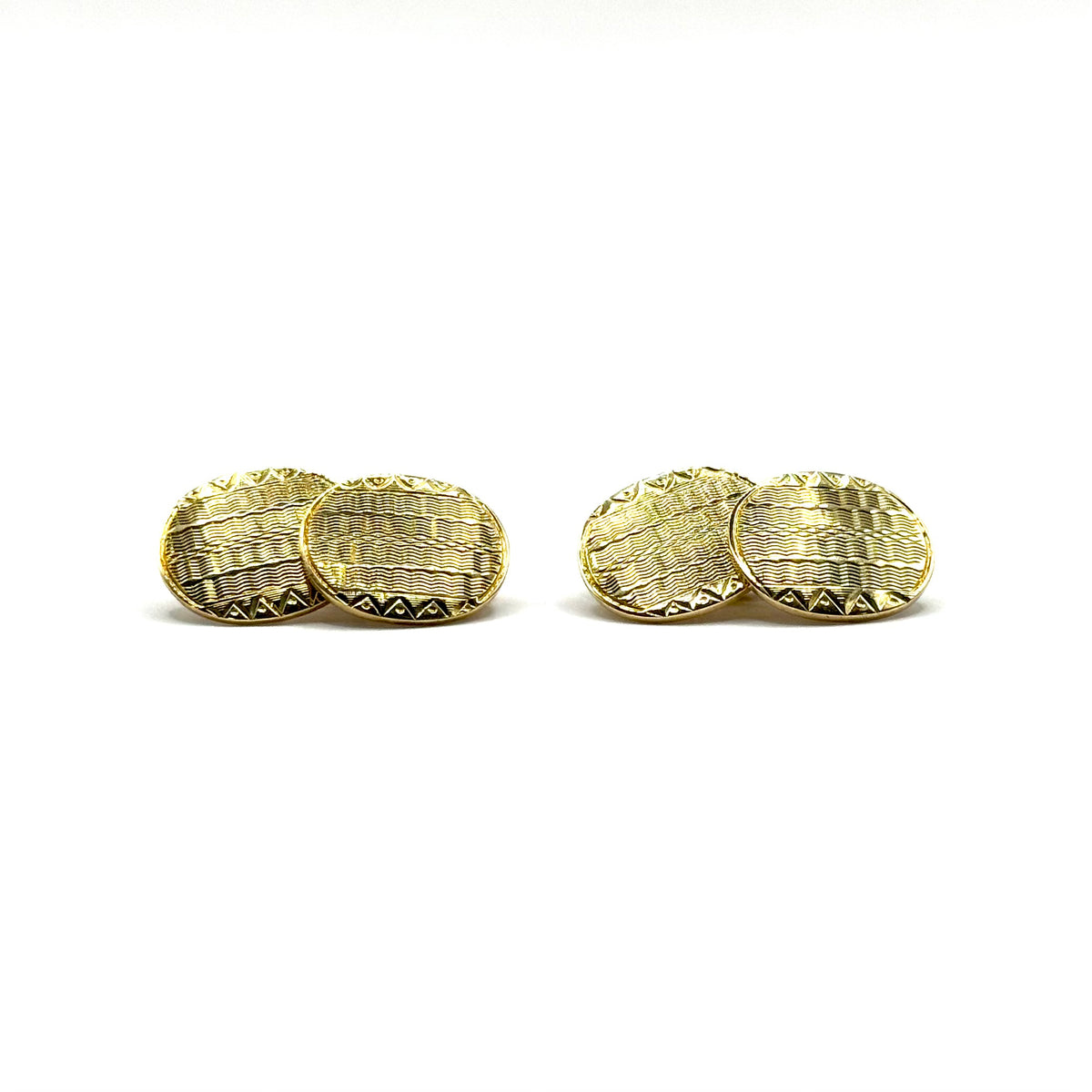 SF1124. Art Deco Arany Mandzsettagomb.