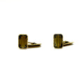 SF1126. Art Deco Gold Cufflinks with Enamel.