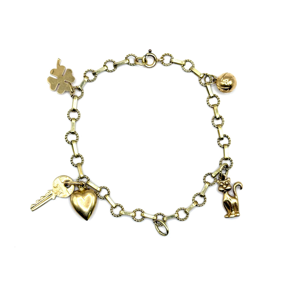 SF976. Pulsera Zsuzsu de oro vintage.