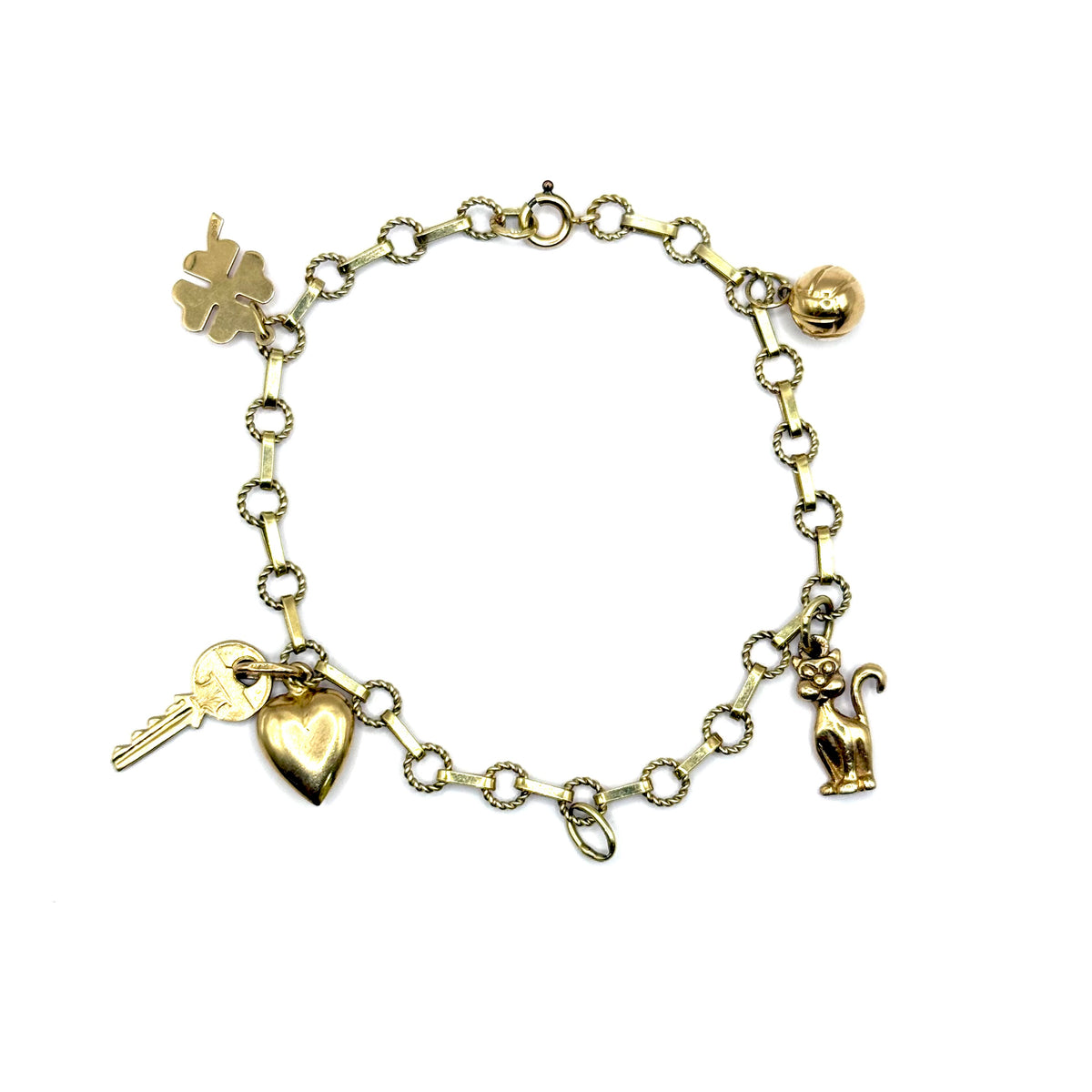 SF976. Pulsera Zsuzsu de oro vintage.